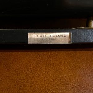 Fragata Espanola Ano 1780 Spanish War Ship